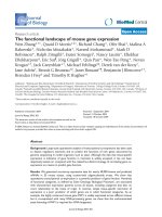 Báo cáo sinh học: 