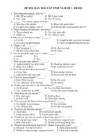 ĐỀ THI MẪU HSG CẤP TỈNH NĂM 2011 – ĐỀ 004 pot