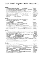 Test on the negative form of words potx