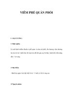 VIÊM PHẾ QUẢN PHỔI pptx