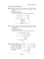 Mạch điện 1 ( ĐH kỹ thuật công nghệ TP.HCM ) - Bài tập chương 4 pps