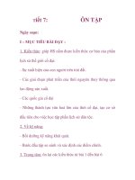 Giáo án lịch sử 6_Tiết 7 ppt