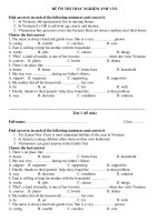 ĐỀ ÔN THI TRẮC NGHIỆM ANH VĂN pot