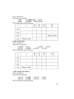 Thiết kế bài giảng đại số và giải tích 10 tập 2 part 8 ppsx