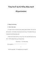 Tăng huyết áp hệ thống động mạch (Hypertension) pps