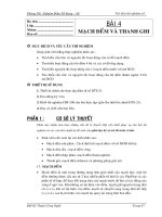 Thí nghiệm điện tử xung số - Bài 4 doc