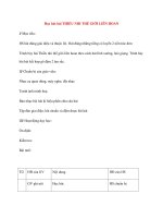 Giáo án lớp 4 môn Âm Nhạc: Học hát bài THIẾU NHI THẾ GIỚI LIÊN HOAN ppsx