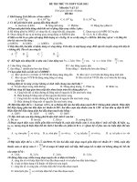 ĐỀ THI THỬ TN THPT NĂM 2011 Môn thi: VẬT LÍ potx