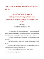 CÁC PHƯƠNG THỨC TÍCH HỢP IP TRÊN QUANG VÀ ỨNG DỤNG TRONG NGN CỦA TỔNG CÔNG TY BƯU CHÍNH VIỄN THÔNG VIỆT NAM chương 3_2 ppt