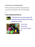 Tạo hoa len rực rỡ trên giày búp bê docx