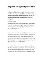 Diệt côn trùng trong chăn nuôi doc