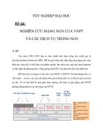 NGHIÊN CỨU MẠNG NGN CỦA VNPT VÀ CÁC DỊCH VỤ TRONG NGN chương 2_2 pptx