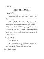 Giáo án hóa học 8_Tiết: 36 docx