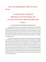 CÁC PHƯƠNG THỨC TÍCH HỢP IP TRÊN QUANG VÀ ỨNG DỤNG TRONG NGN CỦA TỔNG CÔNG TY BƯU CHÍNH VIỄN THÔNG VIỆT NAM chương 4_1 ppt