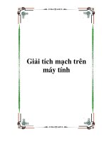 Giải tích mạch trên máy tính pdf