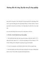 Hướng dẫn thi công, lắp đặt sàn gỗ công nghiệp doc