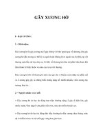 GÃY XƯƠNG HỞ docx