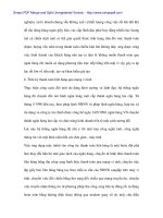 Dòng chảy ứng dụng các sản phẩm công nghệ mới trong thanh toán hiện đại và thực tiễn tại các tổ chức tài chính Việt Nam - 2 doc