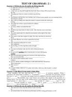 TEST OF GRAMMAR ( 2 ) ppsx