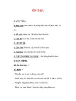 Giáo án Địa lý lớp 6 : Tên bài dạy : ÔN TẬP. pot