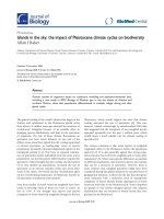 Báo cáo sinh học: 