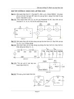 Mạch điện 1 ( ĐH kỹ thuật công nghệ TP.HCM ) - Bài tập chương 2 doc
