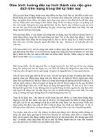 Giáo trình hướng dẫn sự hình thành của việc giao dịch trên mạng trong thế kỷ hiện nay phần 1 pdf