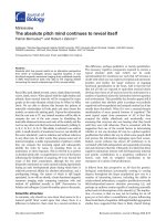 Báo cáo sinh học: 