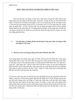 THỰC TIỄN XÂY DỰNG XÃ HỘI CHỦ NGHĨA Ở VIỆT NAM pptx