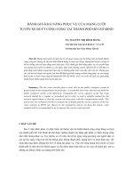 Báo cáo khoa học: 