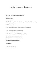 GÃY XƯƠNG CÁNH TAY ppt