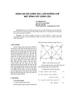 Báo cáo khoa học: 