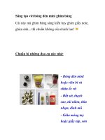 Sáng tạo với bóng đèn mini ghim bảng docx