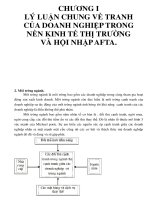 CHƯƠNG I LÝ LUẬN CHUNG VỀ TRANH CỦA DOANH NGHIỆP TRONG NỀN KINH TẾ THỊ TRƯỜNG VÀ HỘI NHẬP AFTA._P2 pps