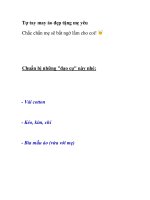 Tự tay may áo đẹp tặng mẹ yêu pptx