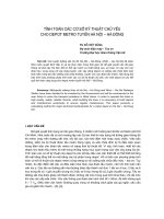 Báo cáo khoa học: 