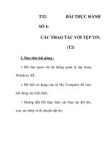 Giáo án tin học 6_ tiết 32 potx
