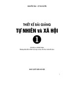 Thiết kế bài giảng tự nhiên xã hội 1 pdf