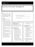 acca test book Business Information Management pps