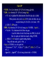 Bài giảng sinh hóa - Máu và dịch não part 7 pptx