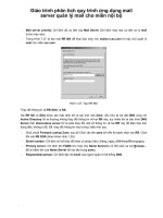 Giáo trình phân tích quy trình ứng dụng mail server quản lý mail cho miền nội bộ p1 doc