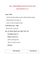 Giáo án lớp 7 môn Công Nghệ: Bài 4 KHÂU GHÉP HAI MẢNH VẢI BẰNG MŨI KHÂU THƯỜNG (tiết 2) pps