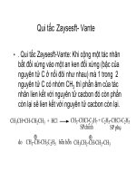 Bài giảng hóa học đại cương - Ankene part 5 pps