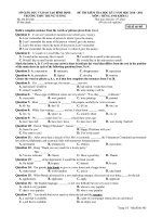 ĐỀ THI KIỂM TRA HỌC KỲ I NĂM HỌC 2010 - 2011 MÔN : TIẾNG ANH KHỐI 12 - Mã đề thi 483 pdf