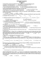 ĐỀ THI THỬ TN NĂM 2011 MÔN : VẬT LÍ pot