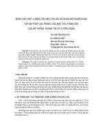 Báo cáo khoa học: 