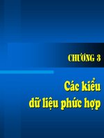 Ngôn ngữ lập trình C - Chương 3 ppsx