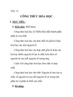 Giáo án hóa học 8_Tiết: 12 pot