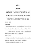 GIÁO ÁN LỊCH SỬ 9_Tiết: 3 docx