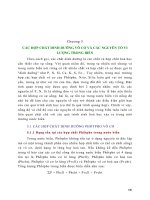 HÓA HỌC BIỂN - CHƯƠNG 5 potx